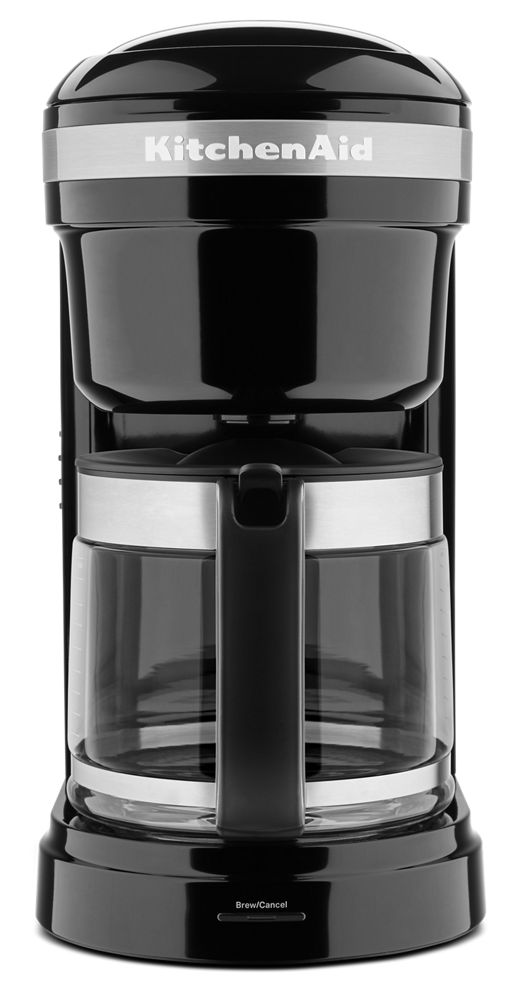 12 Cup Drip Coffee Maker with Spiral Showerhead