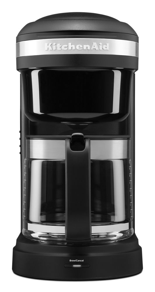 12 Cup Drip Coffee Maker with Spiral Showerhead
