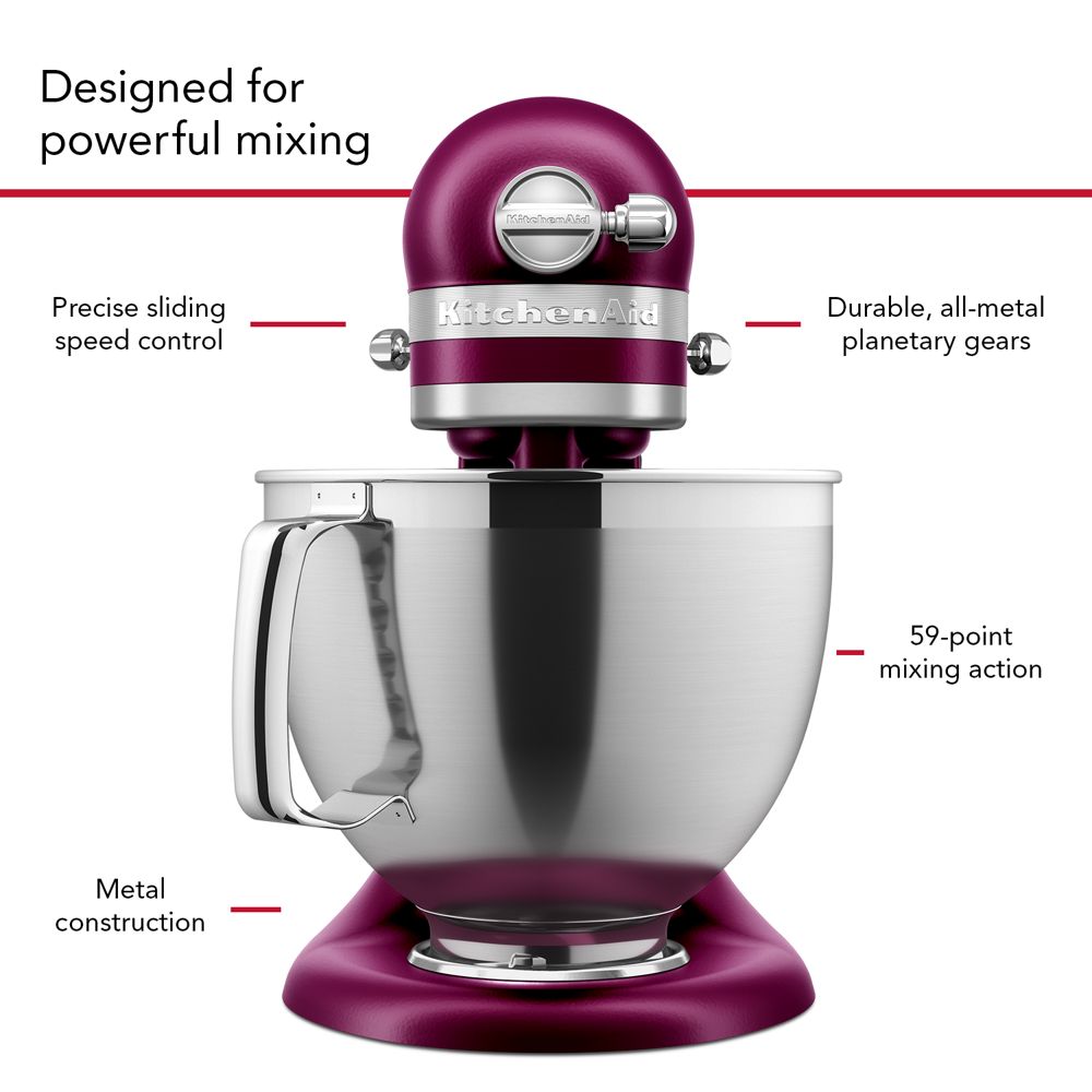 2022 Color of the Year Beetroot Stand Mixer
